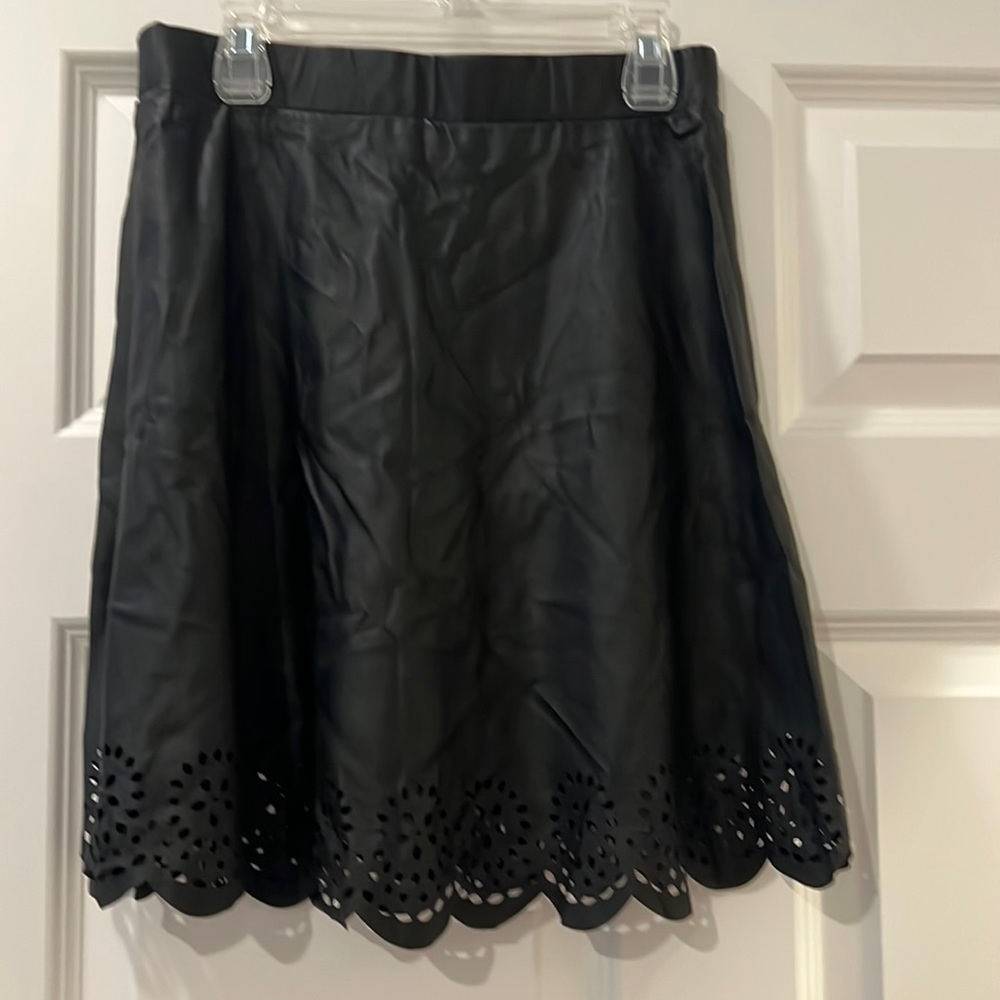 Looks like leather and so cute